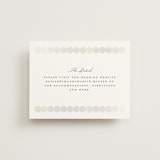 "Pearls" - Gloss-Press® Direction Cards in Silk by mo kelley - Front