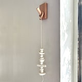 "totem 4" - Hanging Mobile in white by tina johnson