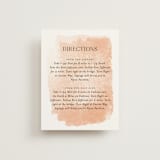 "Swept" - Direction Cards in Blush by Snow and Ivy - Front