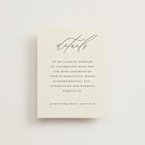 "Love and Faith" - Direction Cards in Vanilla by Louise Kay - Front