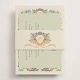 "Garden Heirloom" - Direction Cards in Garden by Elly - Assembled with Belly Band