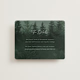 "The Forest" - Direction Cards in Jade by Elly - Front