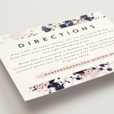 "artful celebration" - Direction Cards in Blush by Qing Ji - Detail