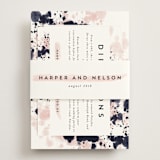 "artful celebration" - Direction Cards in Blush by Qing Ji - Assembled with Belly Band