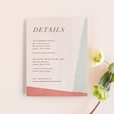 "Eleanor" - Direction Cards in Rose by Creative Parasol - Front