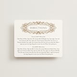 "charmed" - Direction Cards in Honey by Jen Owens - Front