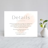 "Lithe" - Direction Cards in Blush by Kristie Kern - Front