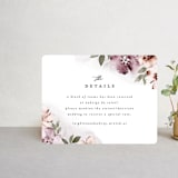 "Fancifully" - Direction Cards in Dust Mauve by Everett Paper Goods - Front