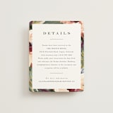 "rustic florals" - Direction Cards in Garden by Kate Ahn - Front