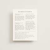 "painted woods" - Direction Cards in Rain by Anne Kostecki - Front