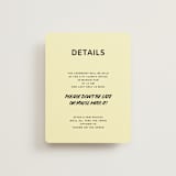 "Courthouse" - Direction Cards in Butter by Studio Suku - Front