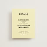 "Courthouse" - Direction Cards in Butter by Studio Suku - Front