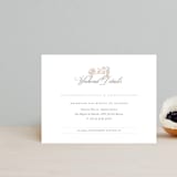 "Hacienda" - Direction Cards in Stone by Lagniappe Paper - Front