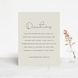 "sweet sweet elegance" - Direction Cards in Dutch Cream by frances mathys - Front