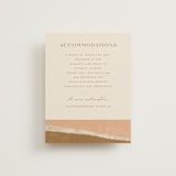 "Rustic Union" - Direction Cards in Sunset by Michelle Taylor - Front