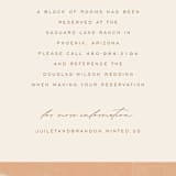 "Rustic Union" - Direction Cards in Sunset by Michelle Taylor - Detail