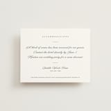 "Together Always" - Direction Cards in Chiffon by Eric Clegg - Front