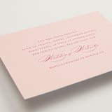 "Everlasting" - Direction Cards in Carnation by Jennifer Postorino - Detail
