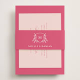 "Everlasting" - Direction Cards in Carnation by Jennifer Postorino - Assembled with Belly Band