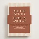 "Ambrosial" - Direction Cards in Butter by Pixel and Hank - Assembled with Belly Band