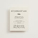 "Botanical Crest" - Direction Cards in Ink by Kelly Watkins - Front