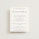 "Santorini" - Direction Cards in Cerulean by Zani van Zyl - Front
