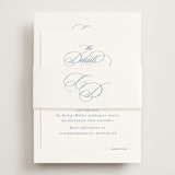 "Aristocratic" - Direction Cards in Sky by Creo Study - Assembled with Belly Band