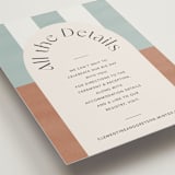 "Trois" - Direction Cards in Almond by Blustery August - Detail