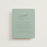 "Enchanted" - Direction Cards in Garden by Alston Foster - Front