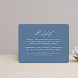 "Slate" - Direction Cards in Blue Jasper by Erin Deegan - Front