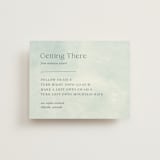 "Blue Jean Baby" - Direction Cards in Ocean by Chelsea Petaja - Front