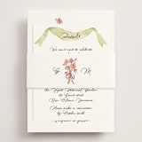 "Barolo" - Direction Cards in Deep Blush by Pati Cascino - Assembled with Belly Band