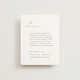 "SoHo" - Direction Cards in Silk by Kelly Schmidt - Front