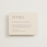 "Edge" - Direction Cards in Linen by Kelly Schmidt - Front