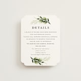 "Enchanted Greenery" - Direction Cards in Frost by Susan Moyal - Front