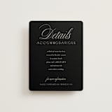 "Refined Beauty" - Direction Cards in Cream by Stacey Day - Front