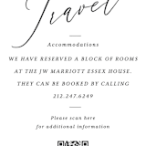 "Crescendo" - Direction Cards in Snow by Griffinbell Paper Co. - Detail