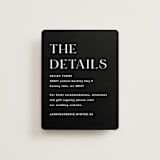"dance moves" - Direction Cards in Tuxedo by Angela Garrick - Front