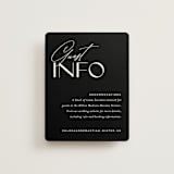 "Union Stack" - Direction Cards in Diamond by Jessica Corliss - Front