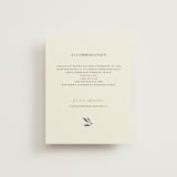 "flower press" - Direction Cards in Mauve by Peony Rose Design - Front