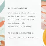 "Abstract Florals" - Direction Cards in Bouquet by Maria Hilas-Louie - Detail