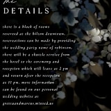 "Vintage Botanical" - Direction Cards in Midnight by Grace Kreinbrink - Detail