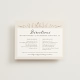 "Gone To Seed" - Direction Cards in Taupe by Honeybunch Studio - Front