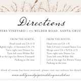 "Gone To Seed" - Direction Cards in Taupe by Honeybunch Studio - Detail