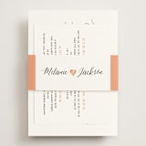 "Heartbeat" - Direction Cards in Petal by Sarah Curry - Assembled with Belly Band