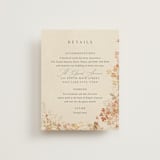 "Falling Foliage" - Direction Cards in Stone by Robert and Stella - Front