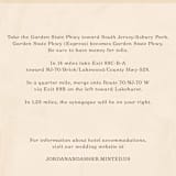 "Chuppah Arch" - Direction Cards in Desert Sun by Laura Bolter - Detail