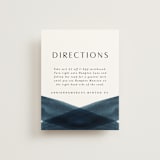 "Trio" - Direction Cards in Ocean by Erin L. Wilson - Front