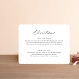 "Sienna" - Direction Cards in Sugar by Jessica Williams - Front