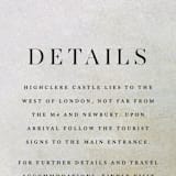 "Roman Landscape" - Direction Cards in Moss by Olivia Kanaley Inman - Detail